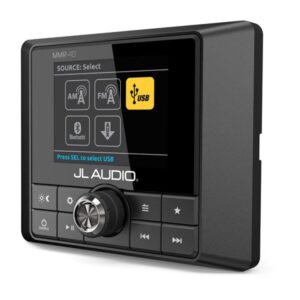 JL Audio® wired remote controller for MediaMaster® source unit with full-colour LCD display (MMR-40)