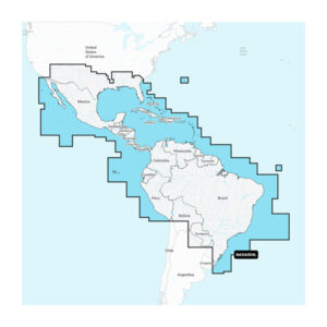 Mexico, Caribbean to Brazil - Inland and Coastal Marine Charts