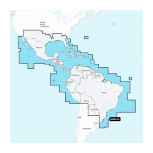 Mexico, Caribbean to Brazil - Inland and Coastal Marine Charts
