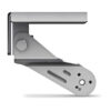 Transom Mount for the LiveScope™ 2 Transducer Series